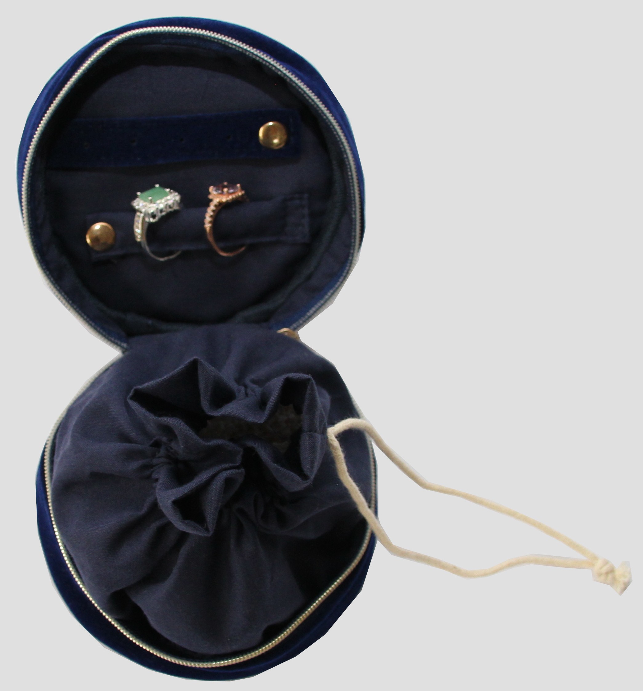 Boîte à bijoux en tissus