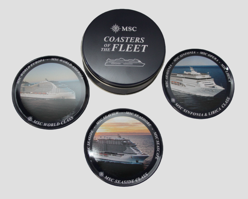 Dessous de verre - MSC Croisières