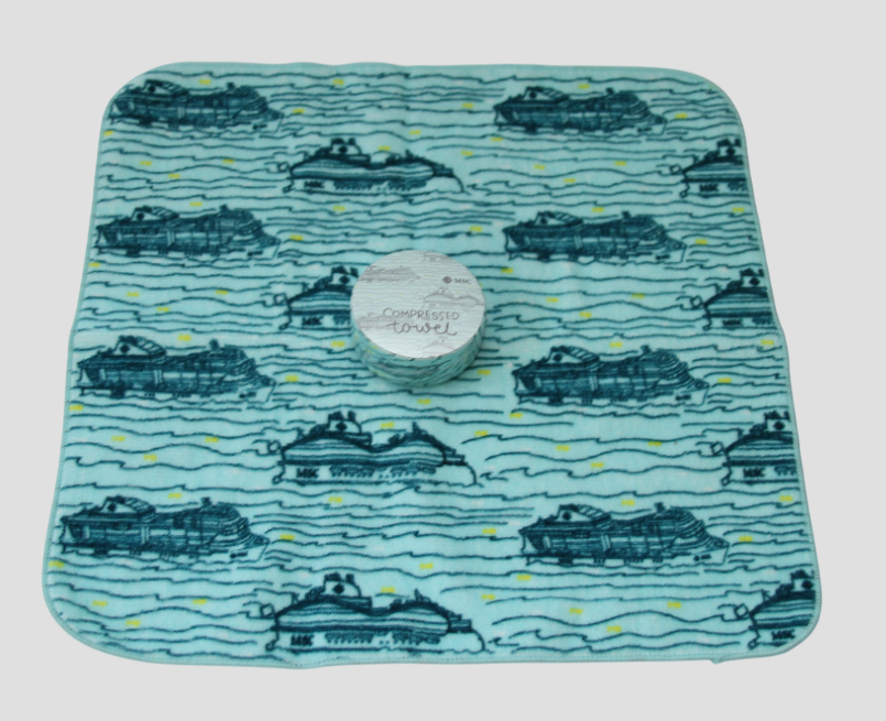 Serviette compressée - MSC Croisières